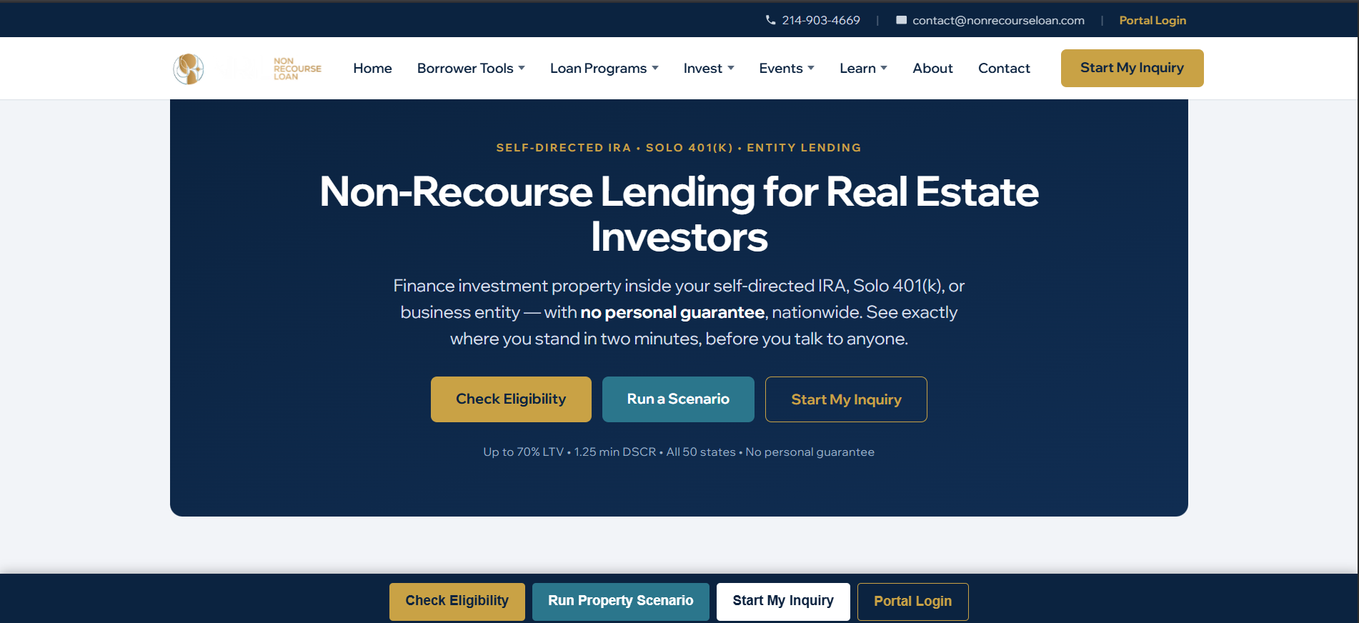 Non Recourse Loans